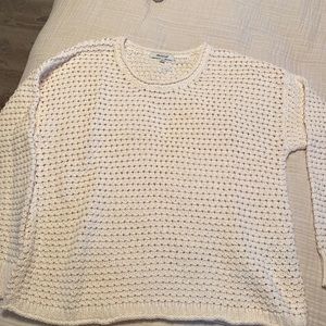 Madewell Open-Stitch Austen Pullover Sweater